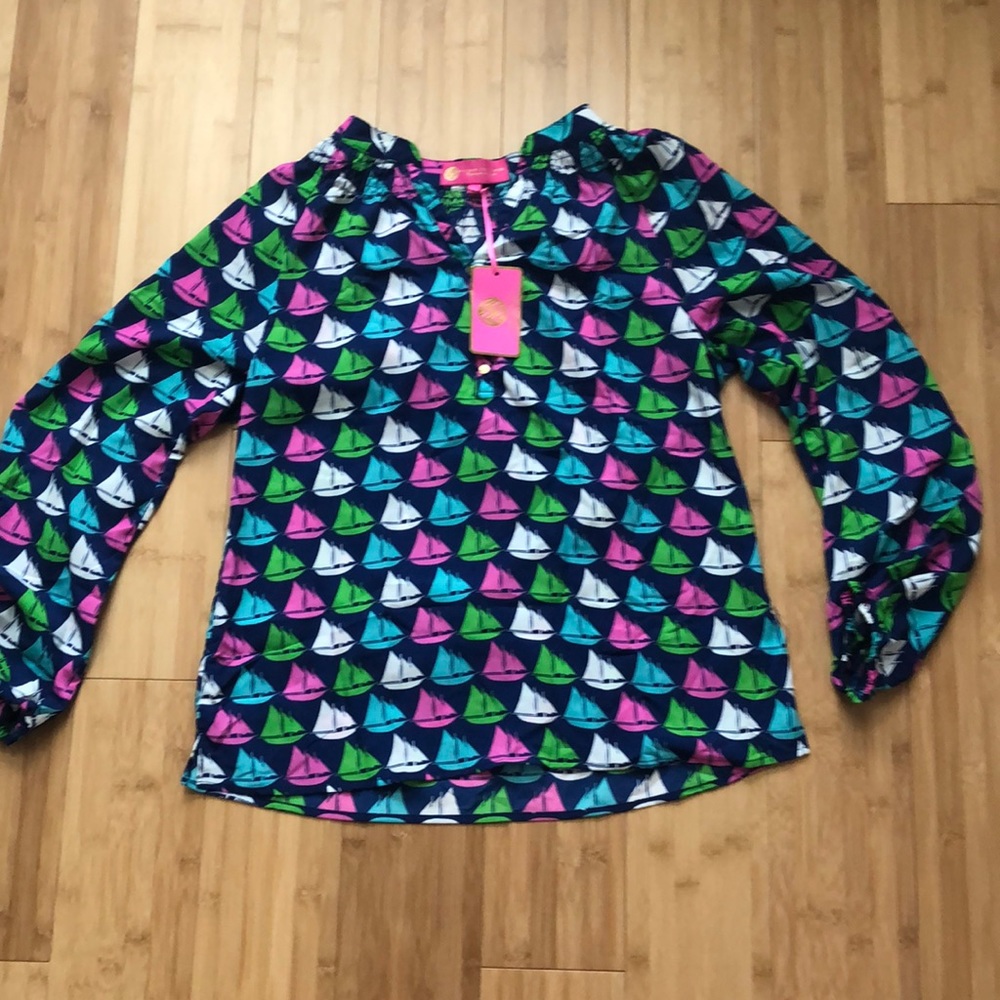 Macbeth collection sailboat shirt